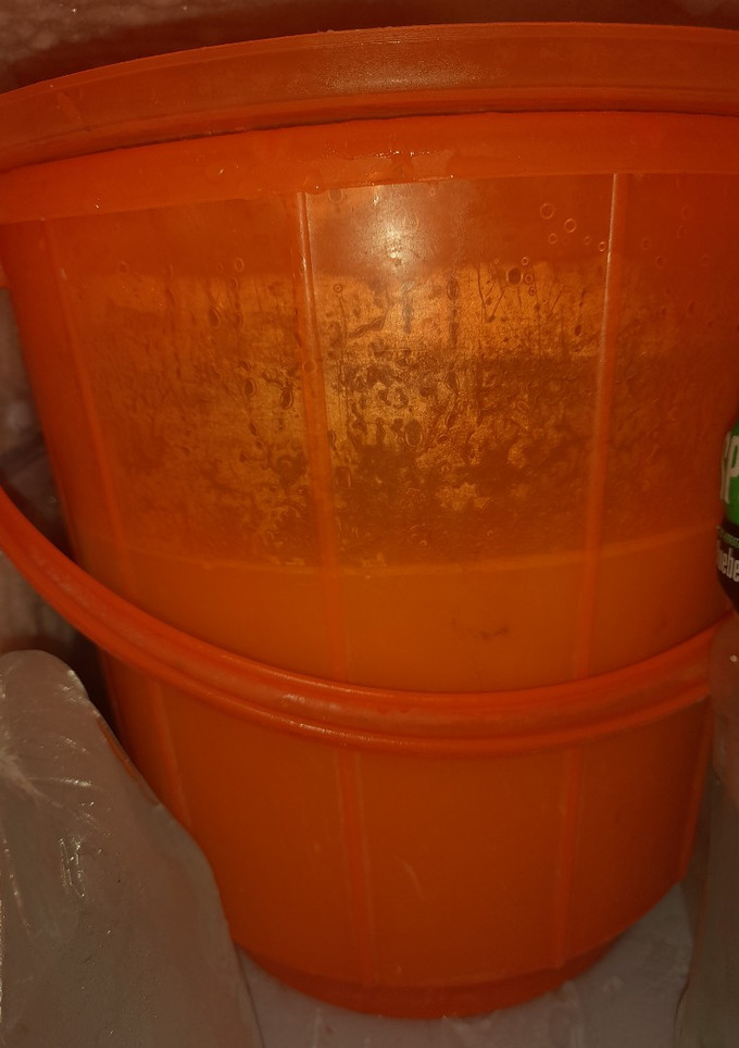 Una foto de Fresco de Mango (cocido)