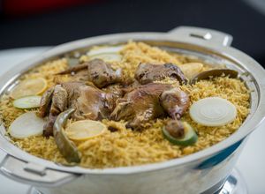 Foto resep Chicken kabsah masakan khas Saudi Arabia