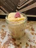 Mug cake de frambuesa y lichi