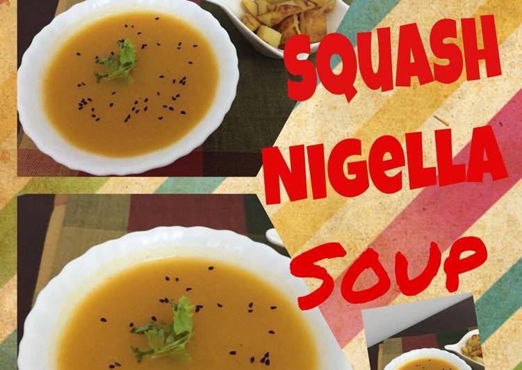 Steps to Prepare Super Quick Homemade Orange Squash Soup