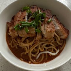 A picture of Pan fried pork chop.