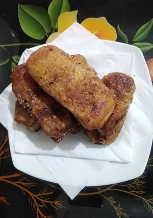 عکسی از دستور بورک خرما و پنیر