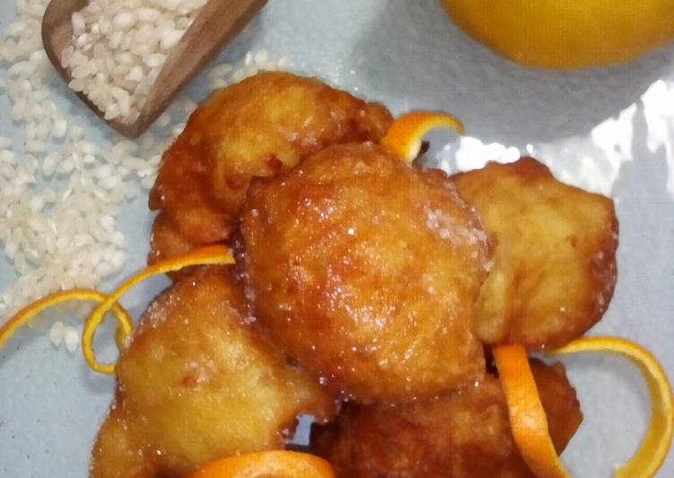 Frittelle di riso di San Giuseppe