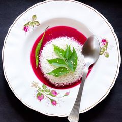 A picture of Kokum Coconut curry.