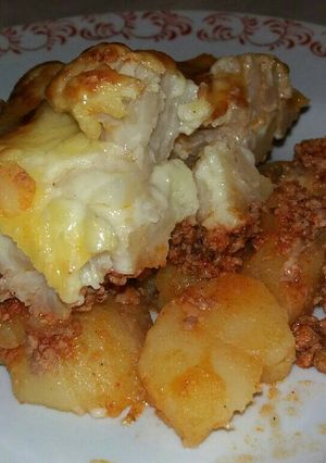 Karfiolmuszaka recept fotója