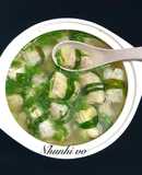 Canh bắp cải cuộn thịt