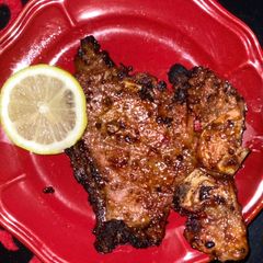 A picture of Cajun beef steak.