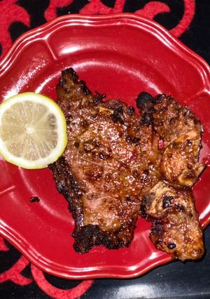 A picture of Cajun beef steak.