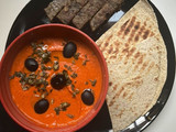 Muhammara (crema siria de pimientos y nueces). Versión súper fácil