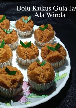 Foto resep Bolu Kukus Gula Jawa (Tanpa Telur)