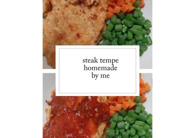Steak Tempe Saus Bolognese