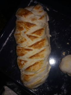Una foto de Pan de campo relleno