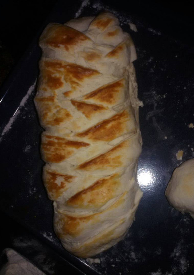 Una foto de Pan de campo relleno