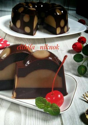 Foto resep Puding polkadot #bikinbareng