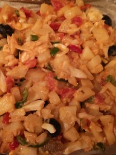 Una foto de Moje de bacalao