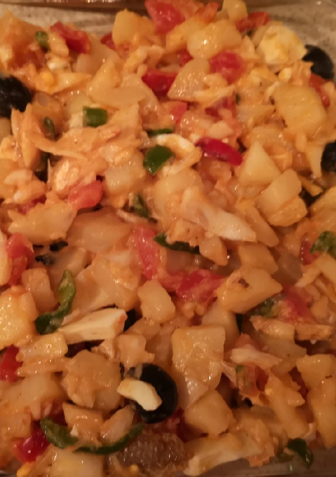Una foto de Moje de bacalao