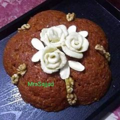 A picture of Carrot Halwa (Gajar Ka Halwa).