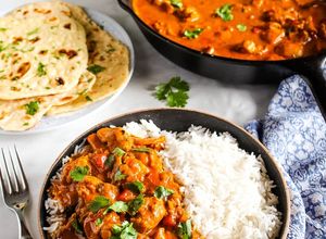 Zdjęcie przepisu Łatwy Butter Chicken bez nabiału.