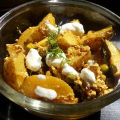 A picture of Dahi wale Aloo.