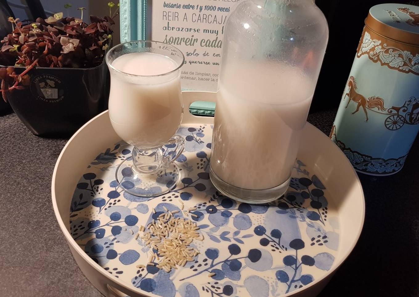 Leche de arroz