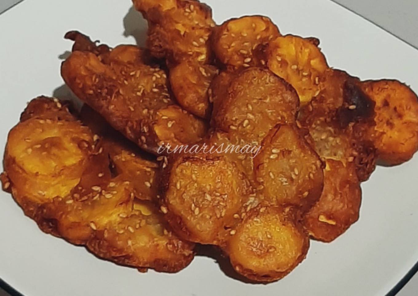 328. Pisang Goreng Madu Wijen