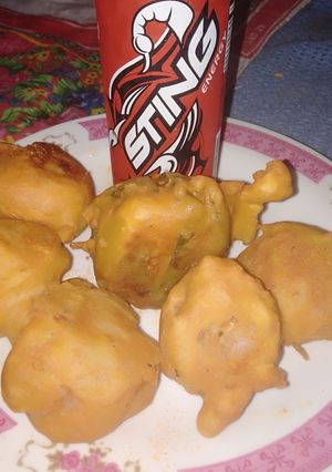 A picture of Yummy cheese potatoes boll.