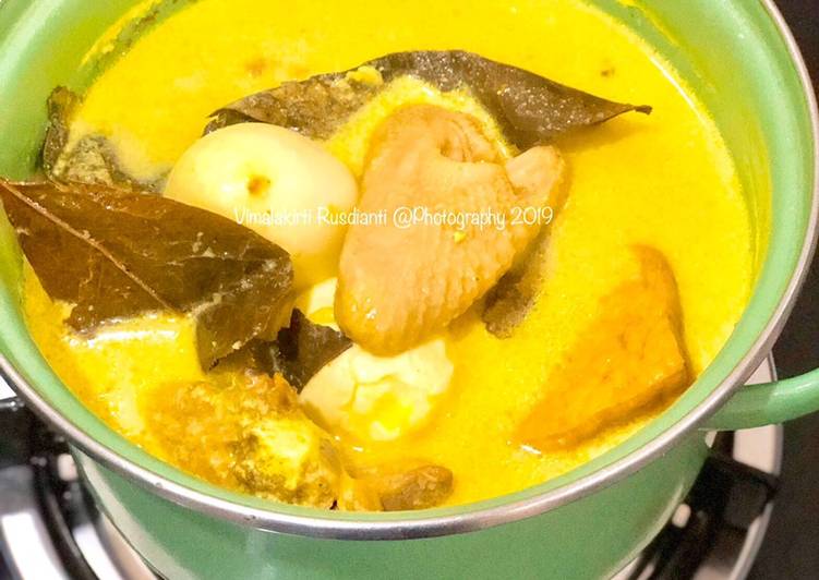 Resep Terik ayam tahu dan telor Lezat