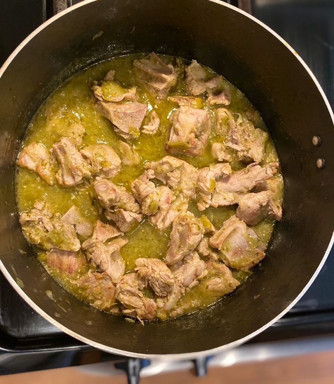 Una foto de Costilla 🐷 en salsa verde