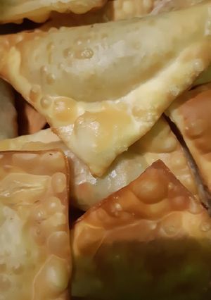 Foto resep Pangsit isi ayam sayur