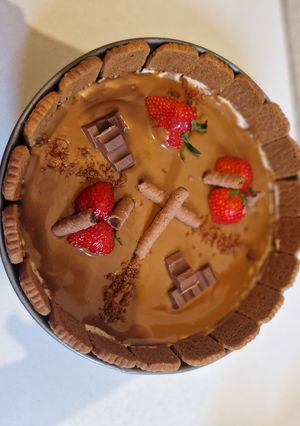 O poză a rețetei Tort biscoff.
