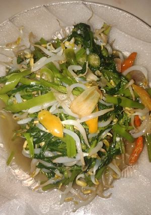 Foto resep Tumis kangkung dengan bumbu sederhana