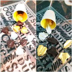 A picture of Nutty chocolates.