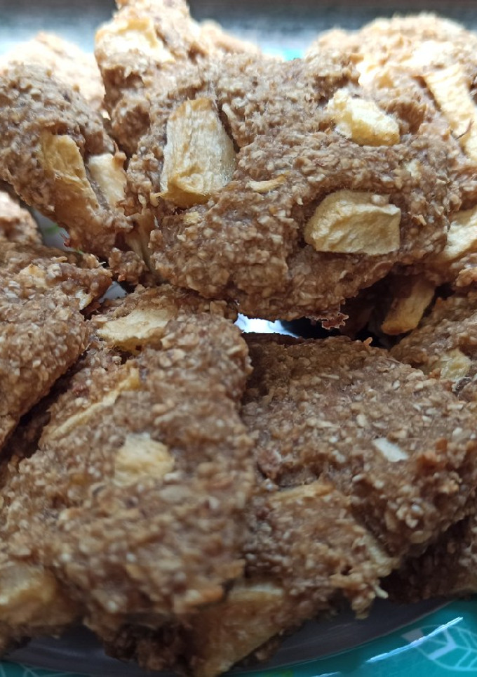 Una foto de Galletas de avena y plátano