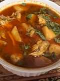 Aloo chicken salan