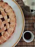 Crostata con marmellata di fichi e mandorle
