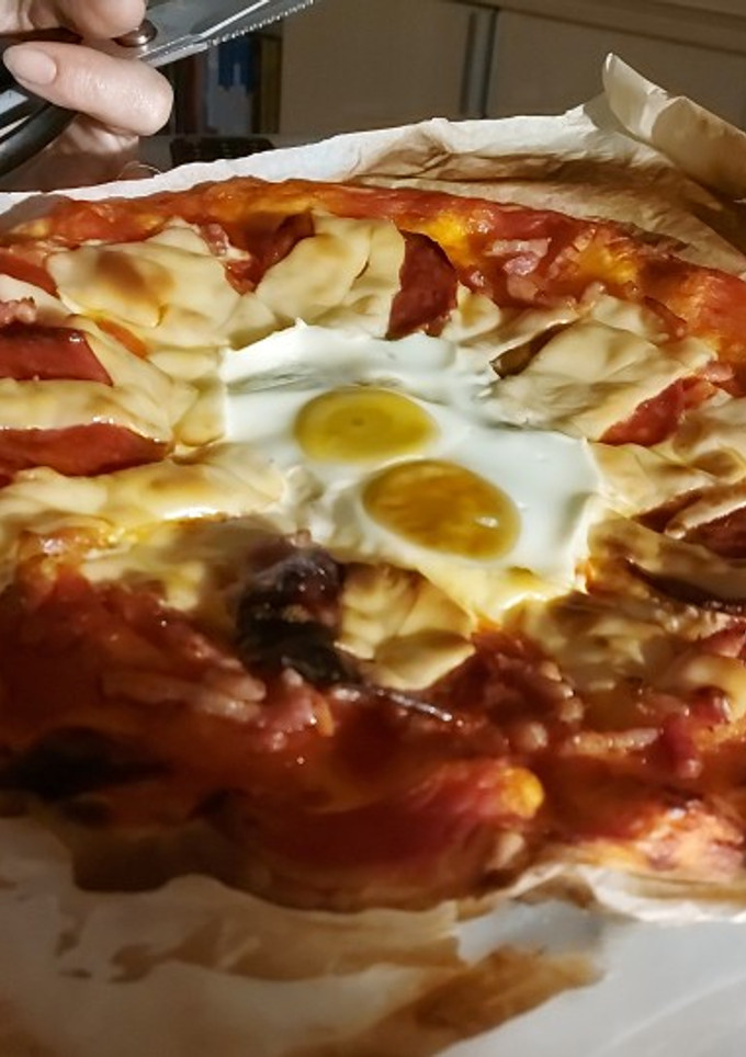 Una foto de Pizza a mi manera