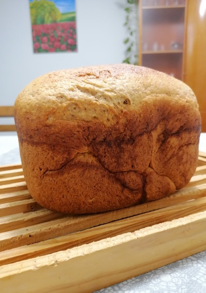 Una foto de 354. Pan briox de yogur y limón especiado / panificadora