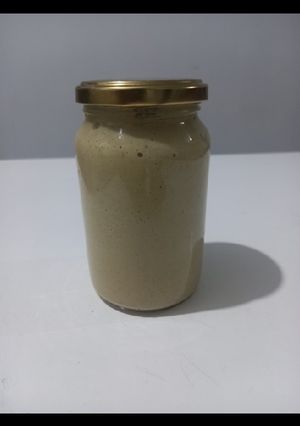 Una foto de Mostaza casera con miel