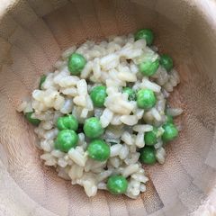 A picture of Risotto for babies 👶🏻.