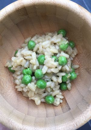 A picture of Risotto for babies 👶🏻.