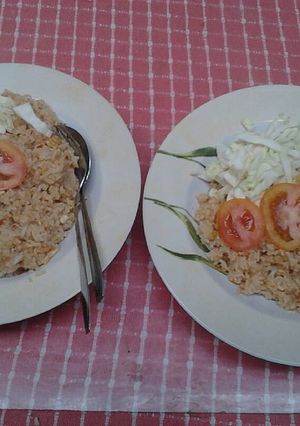 Foto resep Nasi goreng sederhana rumahan