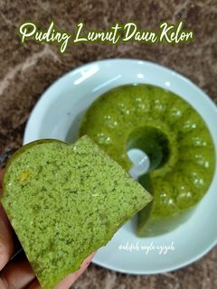 Foto resep 127.Puding Lumut Daun Kelor