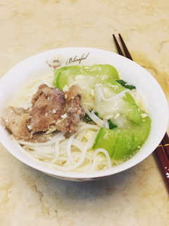 絲瓜麵線 的食譜成品照片