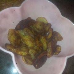 Fried plantain A picture of Fried plantain.