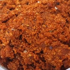 A picture of Dry Peanut Chutney.