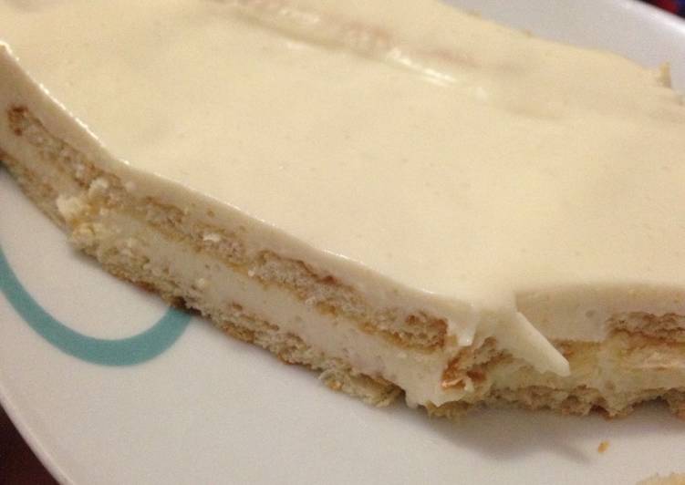 Postre de limón 🍋 con galletas 🍪 ducales Receta de Camila Garcia Cookpad