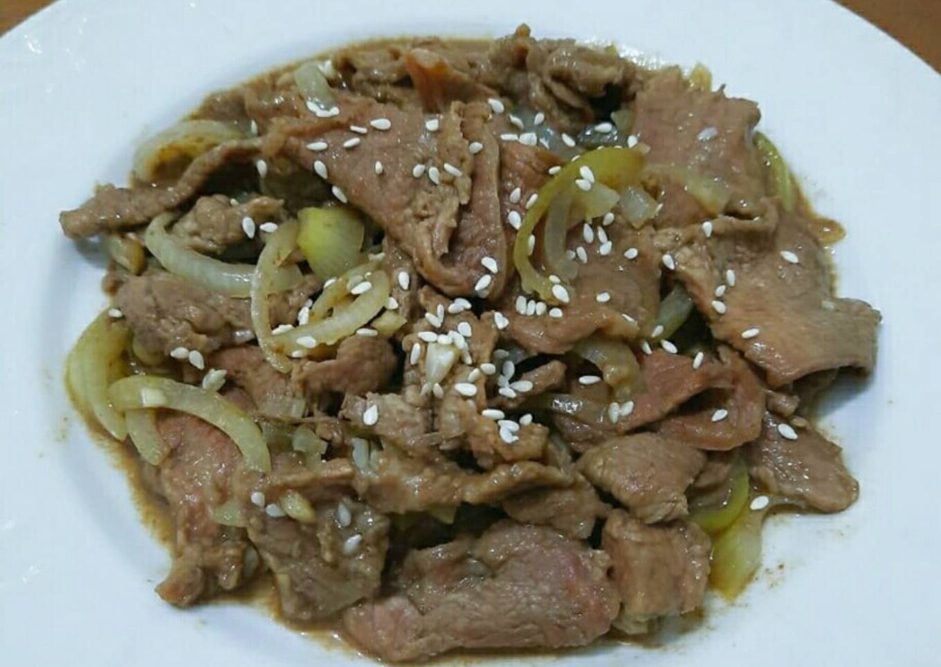 Tumis Daging Sapi
