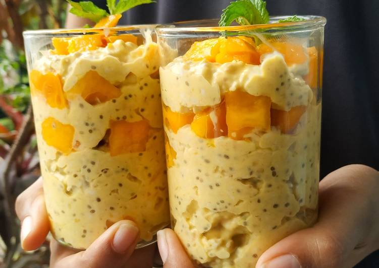 Steps to Make Super Quick Homemade Mango Overnight Oats