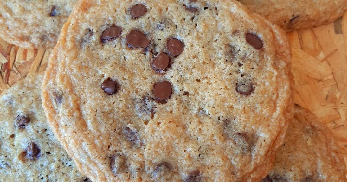 Cookies gigantes con chips de chocolate ? Receta de Norali - Cookpad