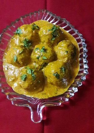 A picture of Nutrela Kofta Curry.